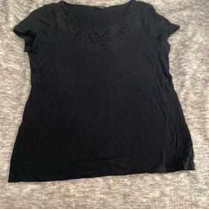 Soft classic black tee🔥